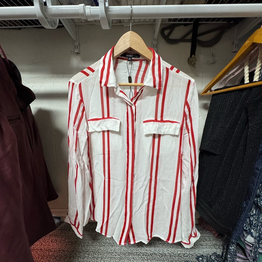 silk shirt size L